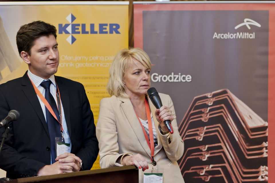Od lewej: Michał Januszewski, Ewa Sakwerda, ArcelorMittal Commercial Long Polska sp. z o.o.